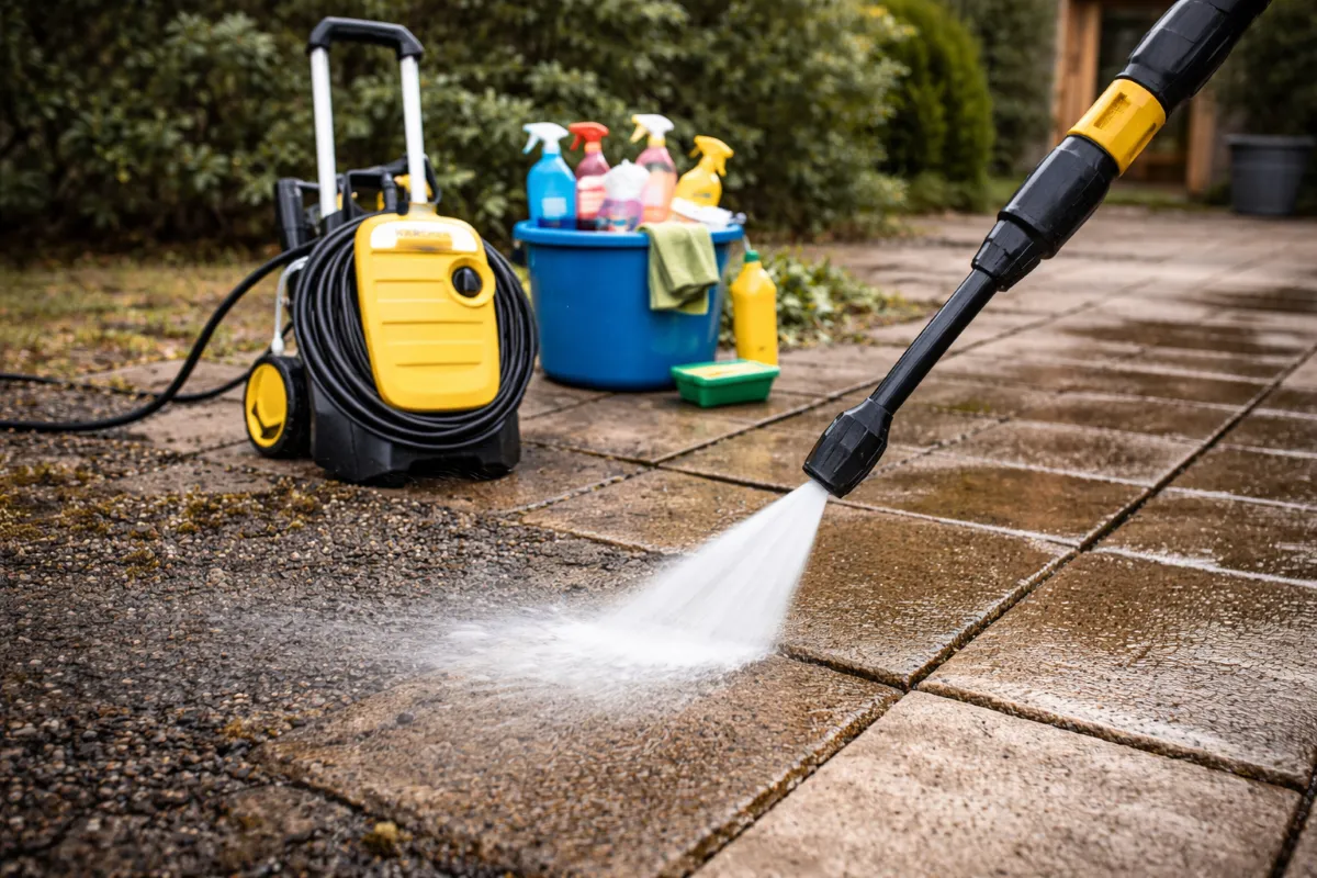 Hausmeisterservice Wintersberger – Reinigung mit Dampfstrahler